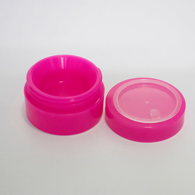 Luxury 30ml Cylinder PET Cosmetic Bottle PP Cap Refillable Packaging Empty Plastic Facial Cream Jar