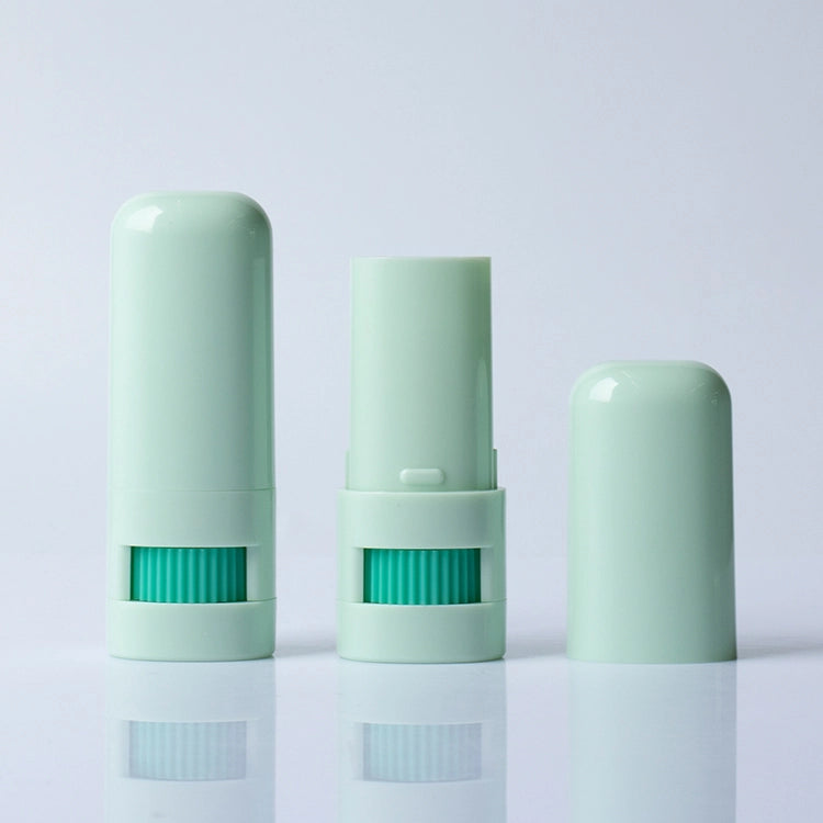 7g Premium Dome-Shaped Empty Balm Stick Tubes with a Transparent Inner Lid for Custom Cosmetics