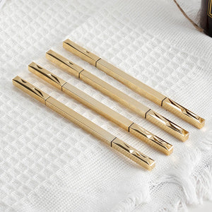 Luxury Square Slim Empty Eyebrow Pencil Tube Airtight ABS Cosmetic Packaging Wholesale
