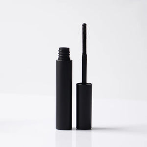 Custom Color Round 5ml Empty Mascara Tube Matte Black White ABS Cosmetic Packaging Wholesale