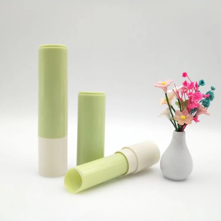 Multi - color high quality empty plastic round morden design customize lip stick tube - Lipstick