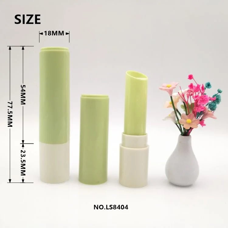 Multi - color high quality empty plastic round morden design customize lip stick tube - Lipstick
