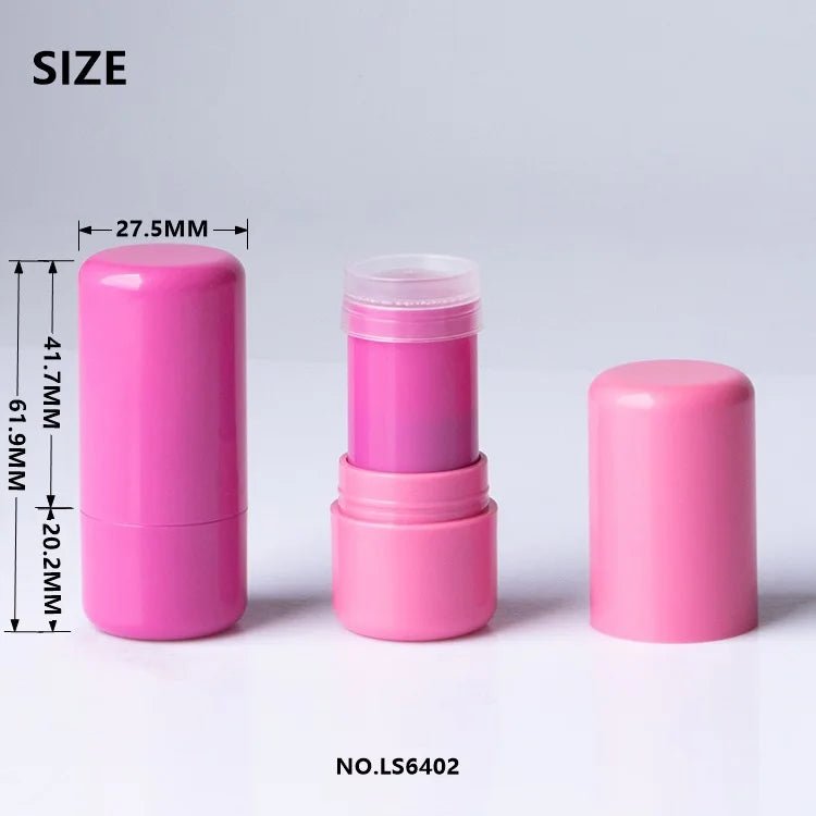 Classic Red Round Lipstick Tube Packaging - Lipstick