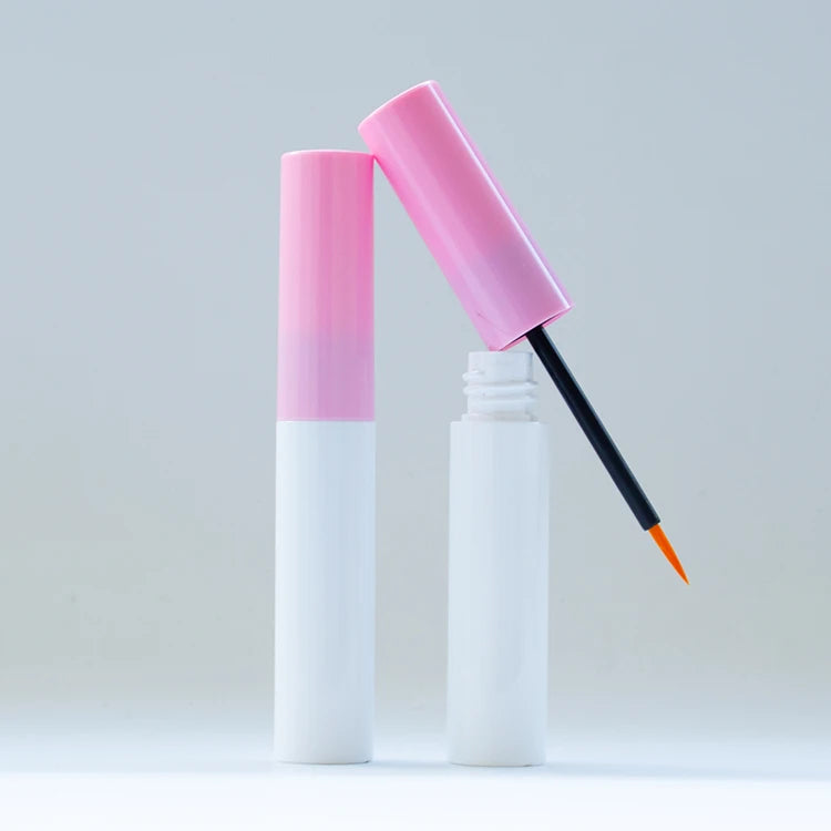 Custom 5ml Unique Shape ABS Plastic Eyeliner Tube Empty Cosmetic Packaging Container