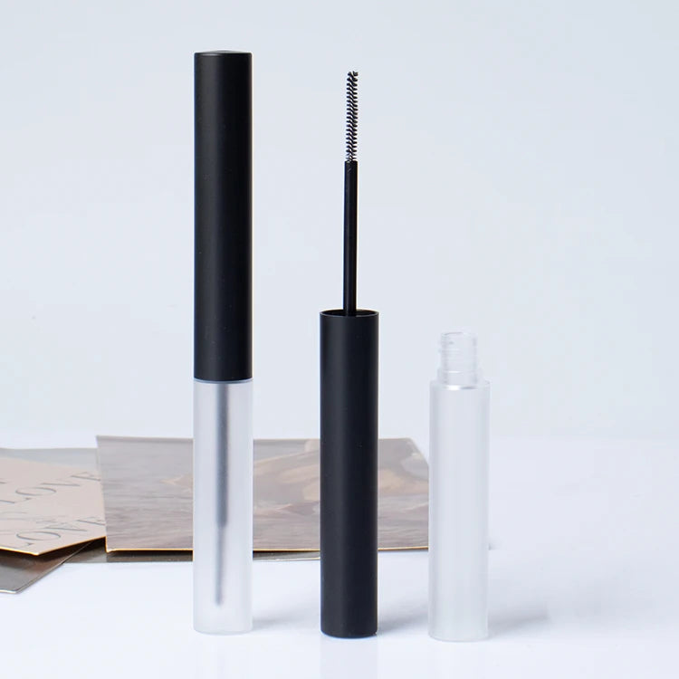 New Unique Shape 6ml Empty Mascara Tube ABS Plastic Custom Cosmetic Packaging Wholesale