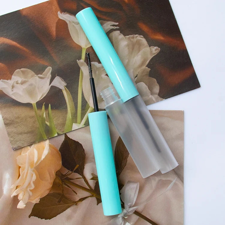 New Unique Shape 6ml Empty Mascara Tube ABS Plastic Custom Cosmetic Packaging Wholesale