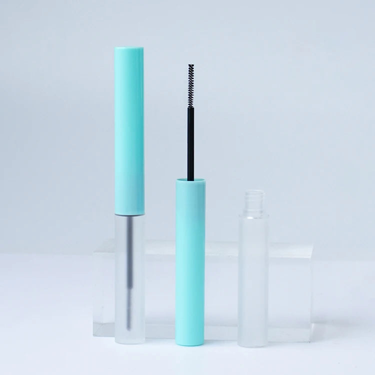 New Unique Shape 6ml Empty Mascara Tube ABS Plastic Custom Cosmetic Packaging Wholesale