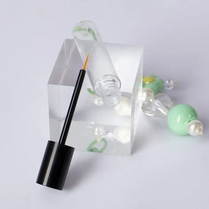 Custom 4.5ml Round PETG Plastic Liquid Eyeliner Tube Empty Cosmetic Packaging Container