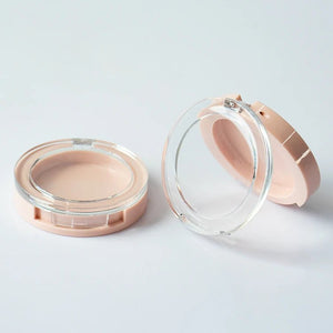 Classic Round Cosmetic Compact | Custom ABS Powder Case - Compacts & Palettes