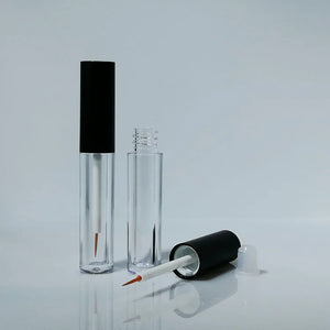 Custom 3.5ml Simple Tall Thin ABS Plastic Eyeliner Tube Empty Cosmetic Packaging Container