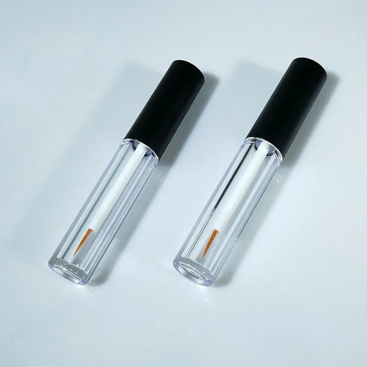 Custom 3.5ml Simple Tall Thin ABS Plastic Eyeliner Tube Empty Cosmetic Packaging Container