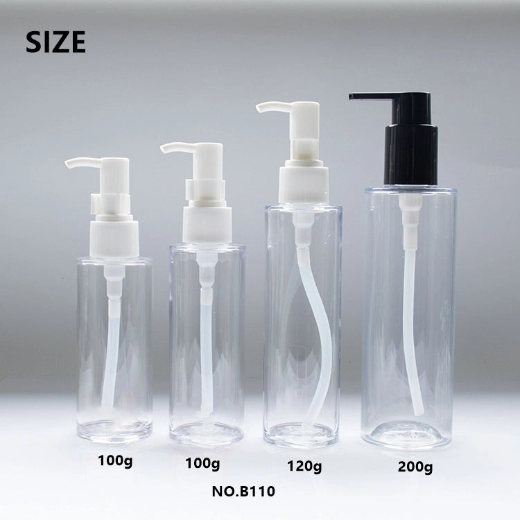 b110-high-clarity-cylinder-lotion-pump-bottle-wholesale-2